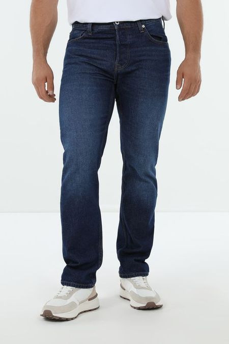 Джинсы с эффектом потертости PEPE JEANS