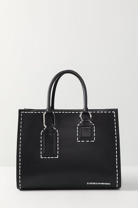 Сумка шоппер со съемным ремнем EMPORIO ARMANI