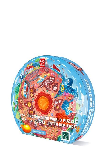 Пазлы светящиеся Подземный мир Hape