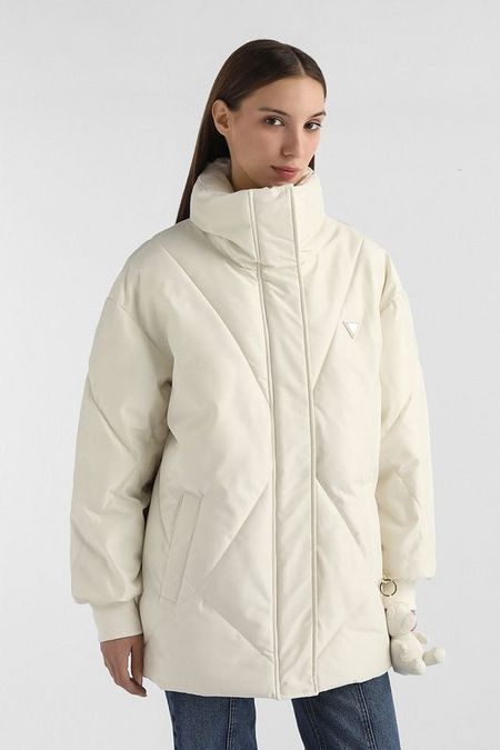 Куртка утепленная с воротником стойкой Guess