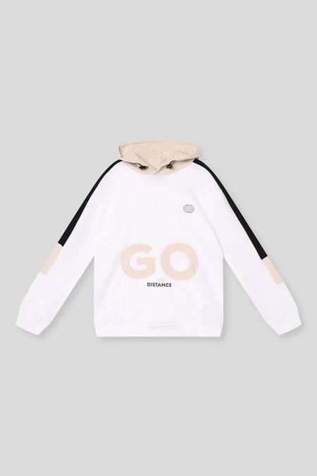 Худи хлопковое с капюшоном на кулиске Nukutavake