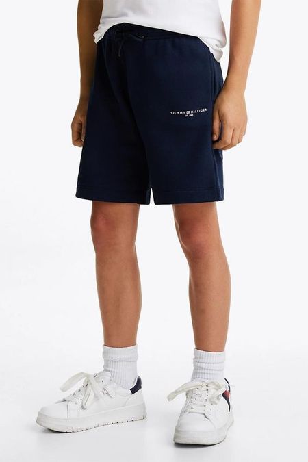 Шорты хлопковые с логотипом Tommy Hilfiger