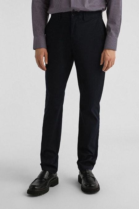 Брюки хлопковые зауженного кроя Tommy Hilfiger