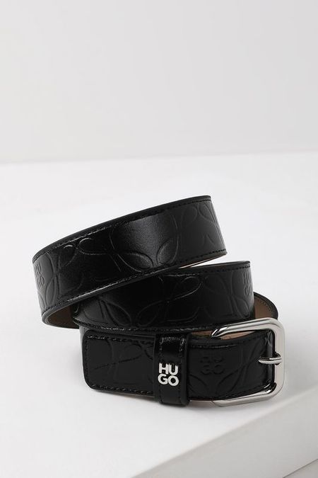Ремень кожаный HUGO