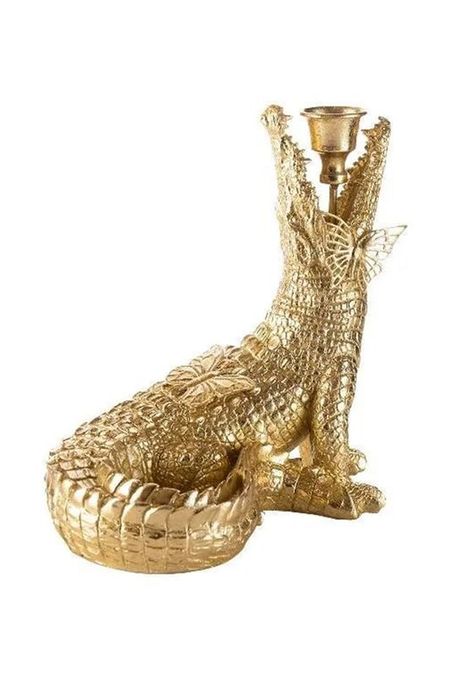 Подсвечник декоративный Крокодил Décor Karlsbach