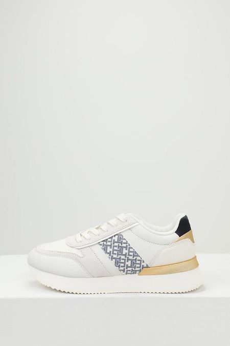 Кроссовки кожаные Tommy Hilfiger