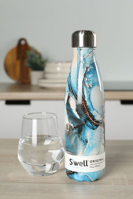 Бутылка для воды стальная S'well Ocean Marble Kitchen Craft