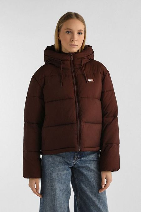 Куртка утепленная с капюшоном укороченная Tommy Jeans