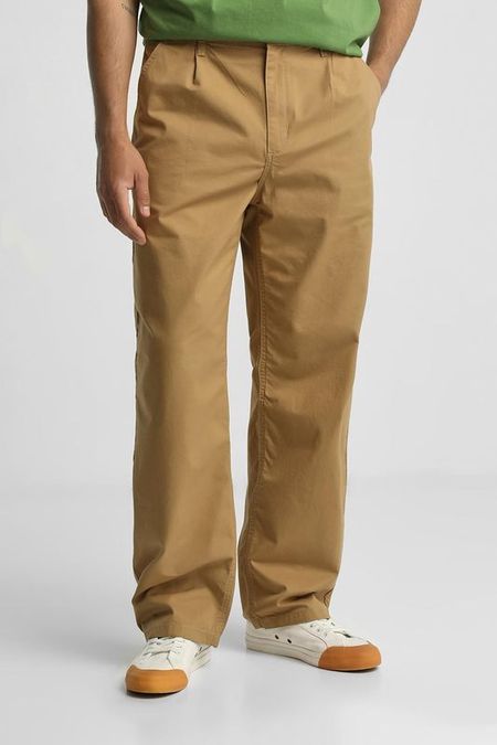 Брюки хлопковые с защипами Karl Lagerfeld Jeans