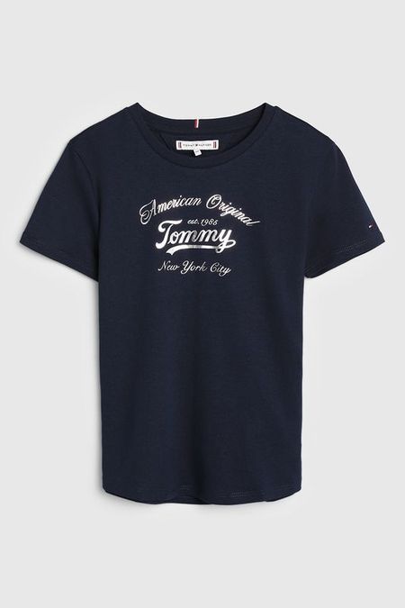 Футболка хлопковая с логотипом Tommy Hilfiger