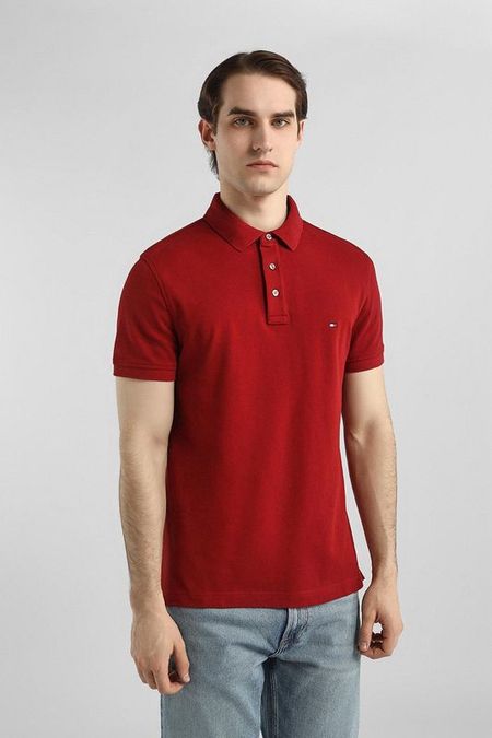 Поло хлопковое Tommy Hilfiger