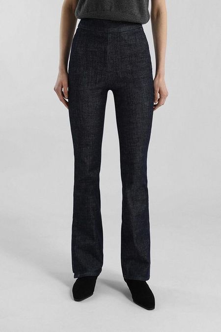 Джинсы облегающего кроя с клеш от колена Calvin Klein Jeans