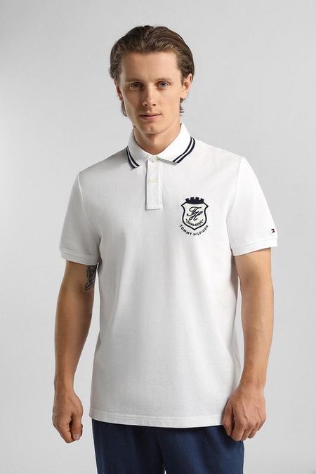 Поло хлопковое Tommy Hilfiger