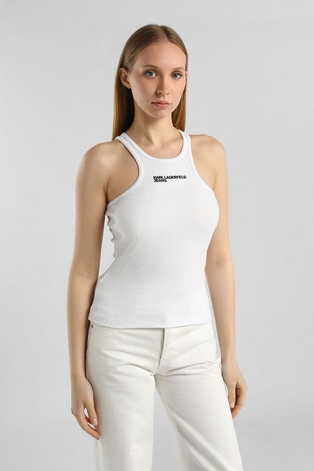 Майка хлопковая Karl Lagerfeld Jeans