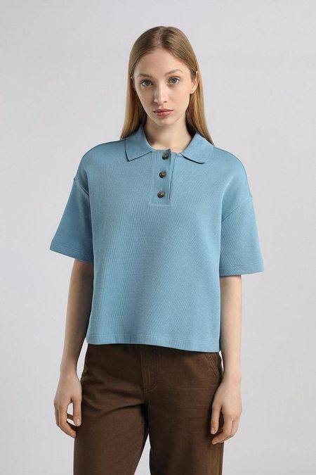 Поло свободного кроя Marc O'Polo Denim