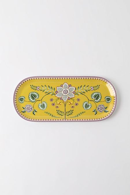 Поднос фарфоровый с принтом Lily&Lotus Pip Studio