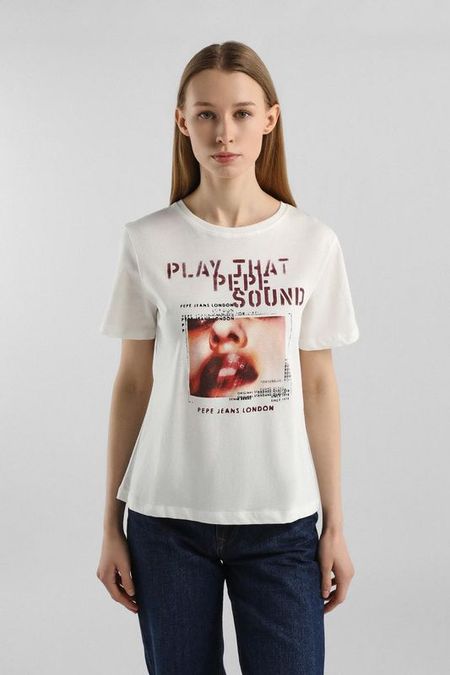 Фуфайка (Футболка) PEPE JEANS
