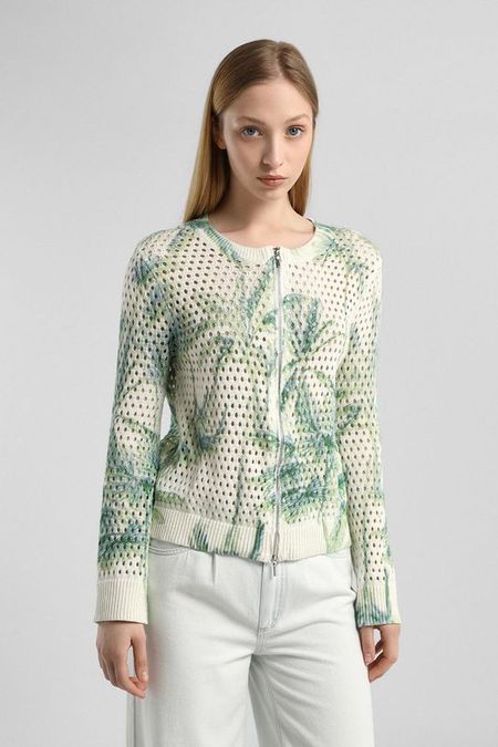 Кардиган хлопковый с принтом Gerry Weber