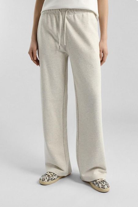 Брюки хлопковые на кулиске Calvin Klein Jeans
