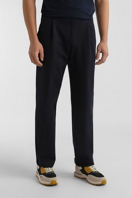 Брюки с защипами хлопковые Tommy Hilfiger