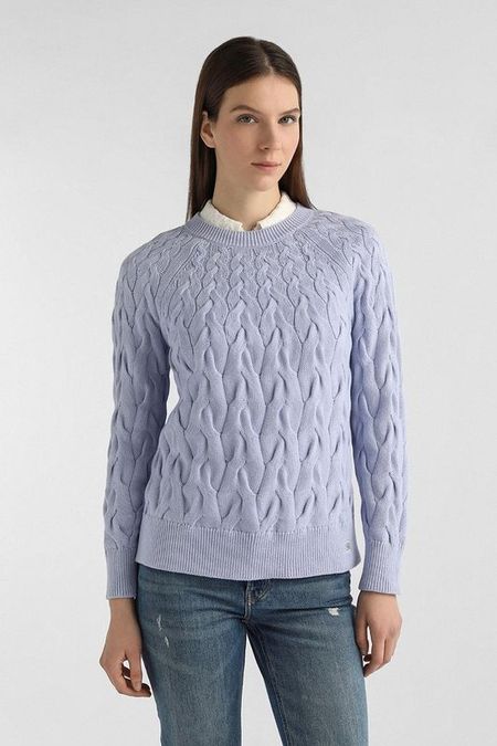 Джемпер хлопковый текстурный Calvin Klein Jeans