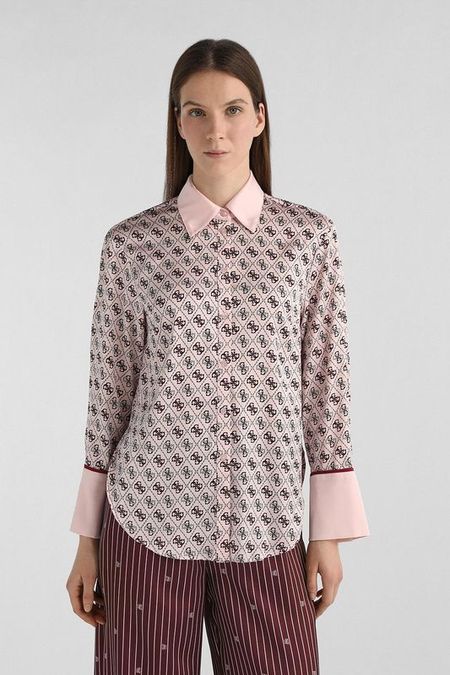 Рубашка в пижамном стиле Guess