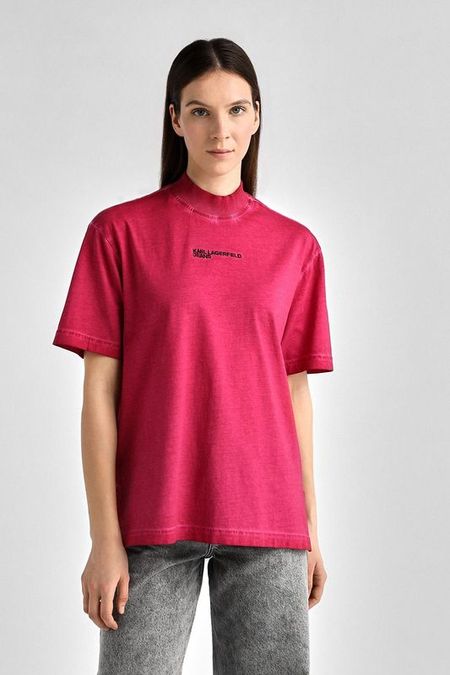 Футболка хлопковая Karl Lagerfeld Jeans
