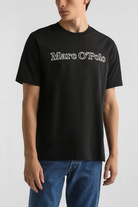Футболка хлопковая с логотипом Marc O'Polo