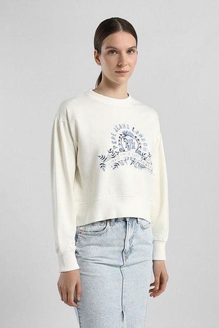 Свитшот хлопковый с принтом PEPE JEANS