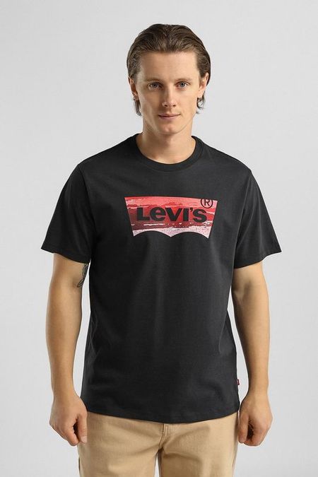 Футболка хлопковая с логотипом LEVI'S