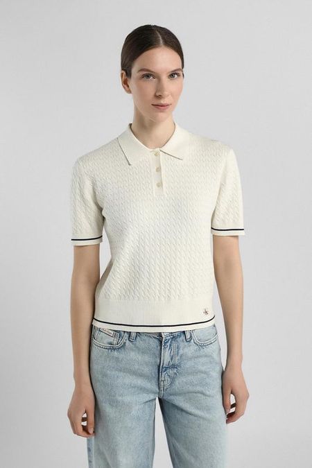 Поло вязаное Calvin Klein Jeans