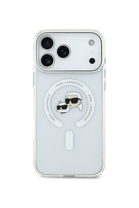 Чехол для iPhone 17 Pro Max с MagSafe Karl Lagerfeld