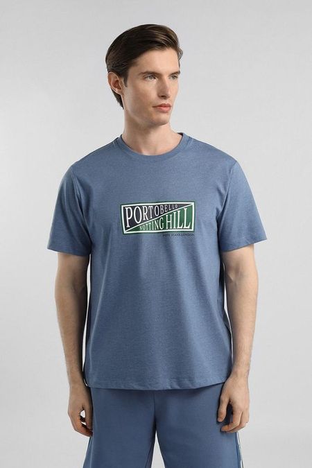 Футболка хлопковая с принтом PEPE JEANS
