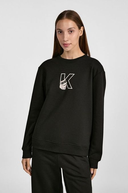 Свитшот хлопковый Karl Lagerfeld