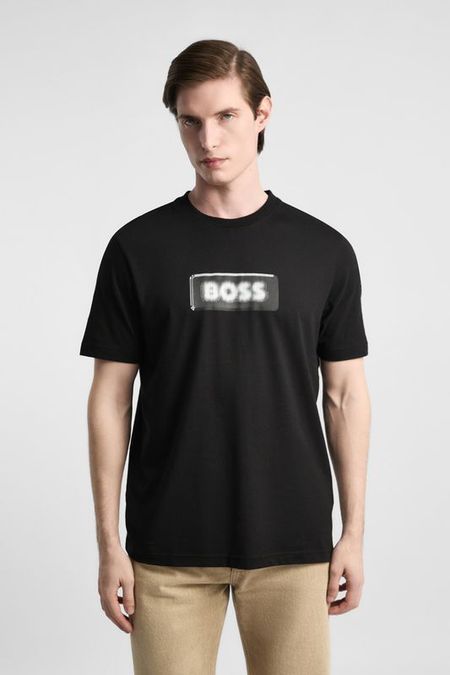 Футболка хлопковая BOSS