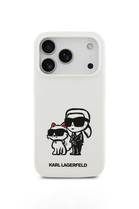 Чехол для iPhone 17 Pro Max с MagSafe Karl Lagerfeld