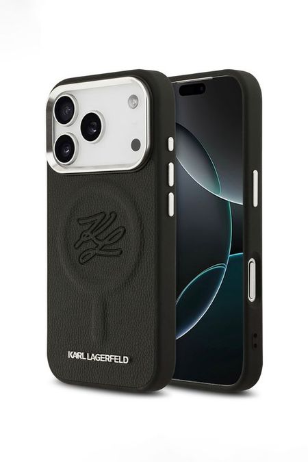 Чехол для iPhone 17 Pro с MagSafe Karl Lagerfeld