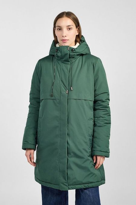 Парка с капюшоном удлиненное Maritta