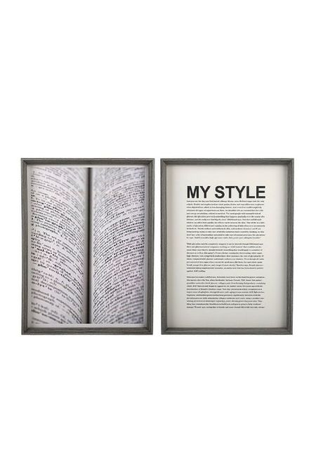 Набор постеров настенных в рамке My style Вещицы