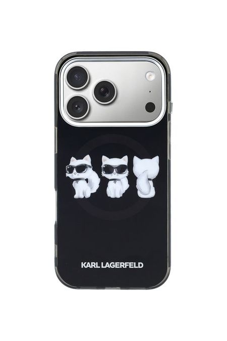 Чехол для iPhone 17 Pro Max с MagSafe Karl Lagerfeld