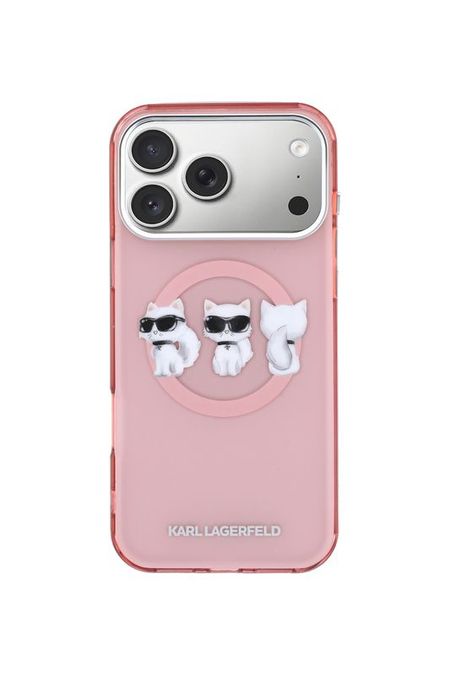 Чехол для iPhone 17 Pro Max с MagSafe Karl Lagerfeld