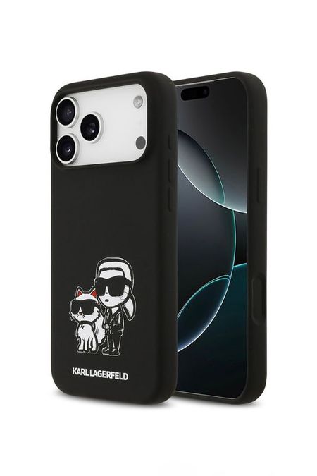 Чехол для iPhone 17 Pro Max с MagSafe Karl Lagerfeld