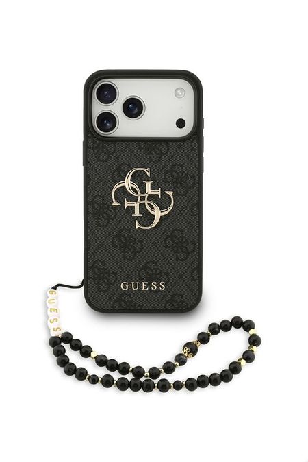 Чехол для iPhone 17 Pro со шнурком Guess