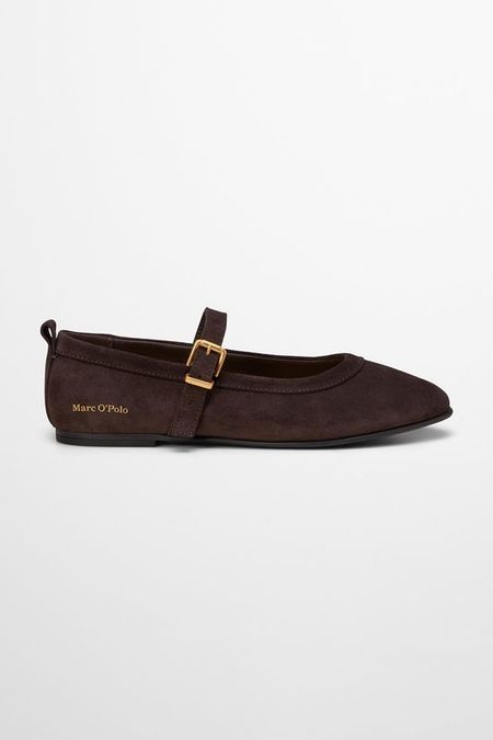 Туфли балетки замшевые Marc O'Polo