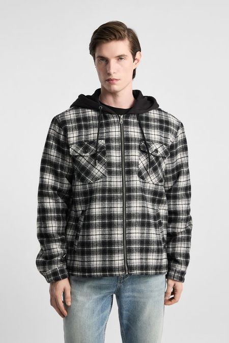 Рубашка с капюшоном Guess Jeans