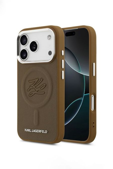 Чехол для iPhone 17 Pro с MagSafe Karl Lagerfeld