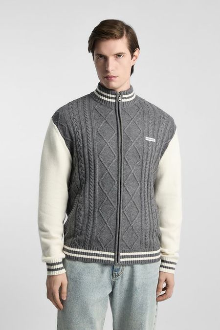 Кардиган хлопковый на молнии Guess Jeans