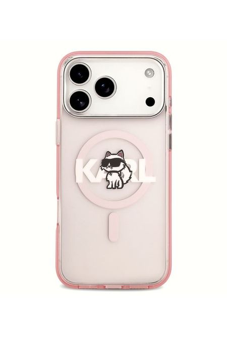 Чехол для iPhone 17 Pro Max с MagSafe Karl Lagerfeld