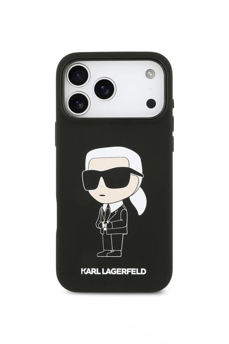 Чехол для iPhone 17 Pro Max с MagSafe Karl Lagerfeld
