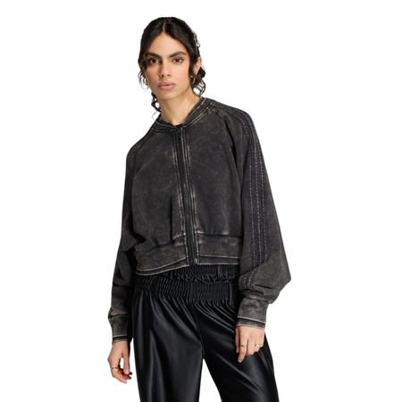 SST DOUBLE LAYERED CROPPED TRACK TOP